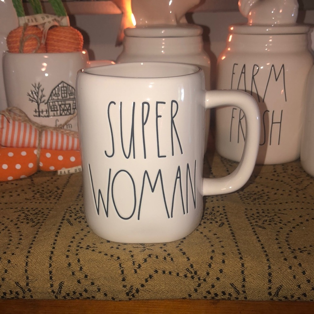 Rae Dunn SUPER WOMAN Mug